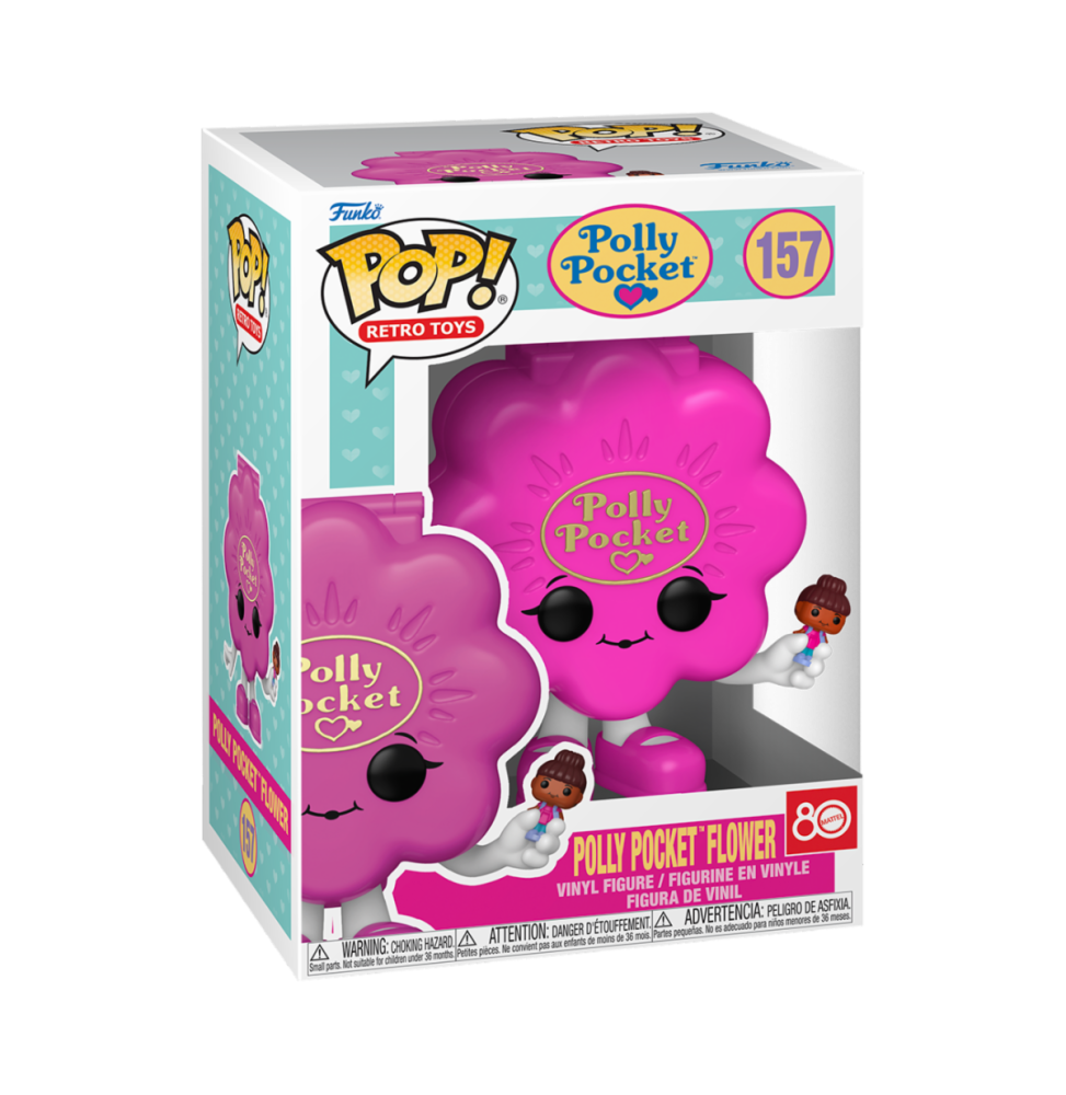 Funko Pocket Pop ! Polly Pocket – Flower Shell Pink
