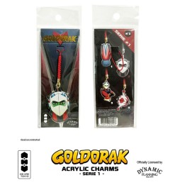 Charm Goldorak – Casque Actarus (Acrylic Charm Série 1) 5 cm