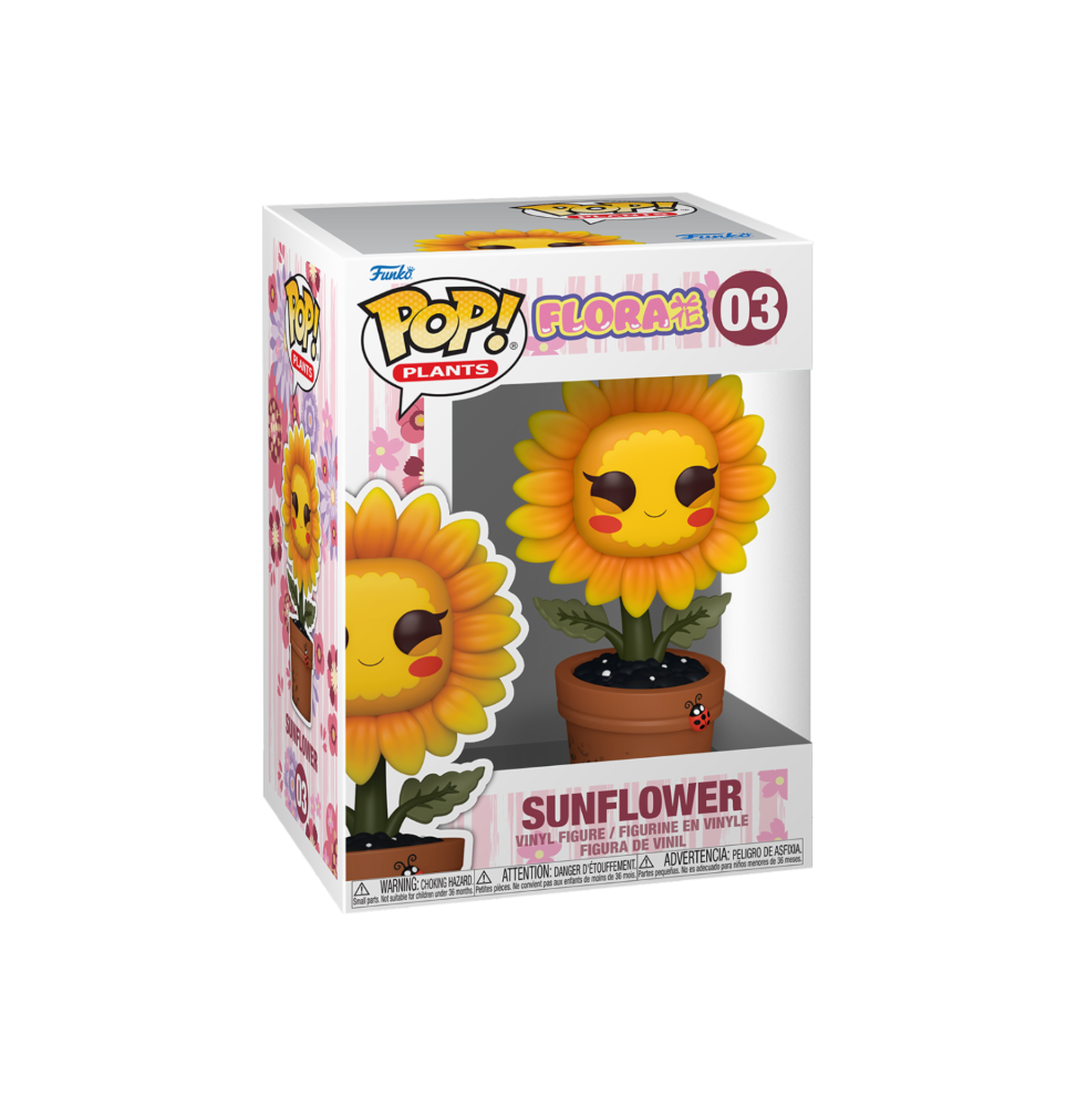 Figurine Plants Pop Home – Kawaii Sunflower