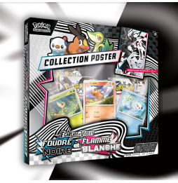 Pack Collection Poster Pokémon Écarlate et Violet - Flamme Blanche & Foudre Noire (EV 10.5)