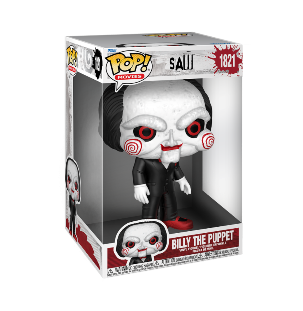 Funko Pop Jumbo Saw – Billy (10th Anniversary) 25 cm Funko Pop Jumbo Saw – Billy (10th Anniversary) 25 cm