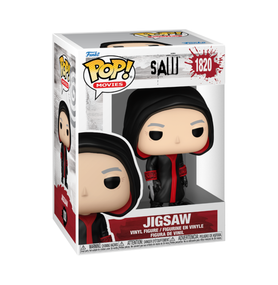 Funko Pop ! Saw – Jigsaw (10th Anniversary, Chase)