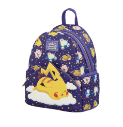 Mini sac à dos Loungefly Pokémon – Sleeping Pikachu and Friends