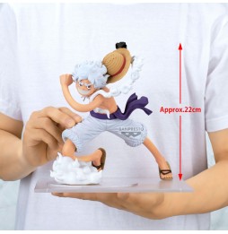 Figurine One Piece – Monkey D. Luffy Gear 5 II (Grandista) 22 cm