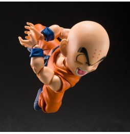 Figurine Dragon Ball Z – Krillin & Son Goku Old Friend (SH Figuarts) 11 cm