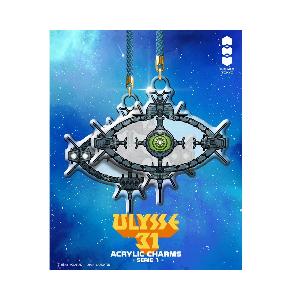 Odysseus Acrylic Charm – Série 1 – Ulysse 31 Odysseus Acrylic Charm – Série 1 – Ulysse 31