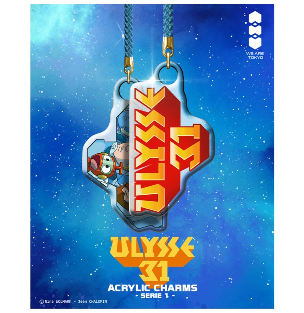 Logo Acrylic Charm – Série 1 – Ulysse 31 Logo Acrylic Charm – Série 1 – Ulysse 31