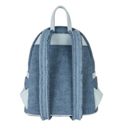 Mini sac à dos Loungefly Disney – Dogs & Cats Faux Denim Fringe