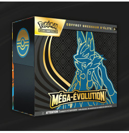 Coffret Dresseur d'Élite Pokémon Méga Évolution - Lucario / Gardevoir (Modèle Aléatoire)