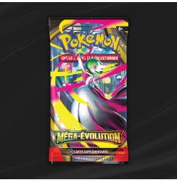 Pack 3 Boosters Pokémon ME01 Méga Évolution (Modèle Aléatoire)