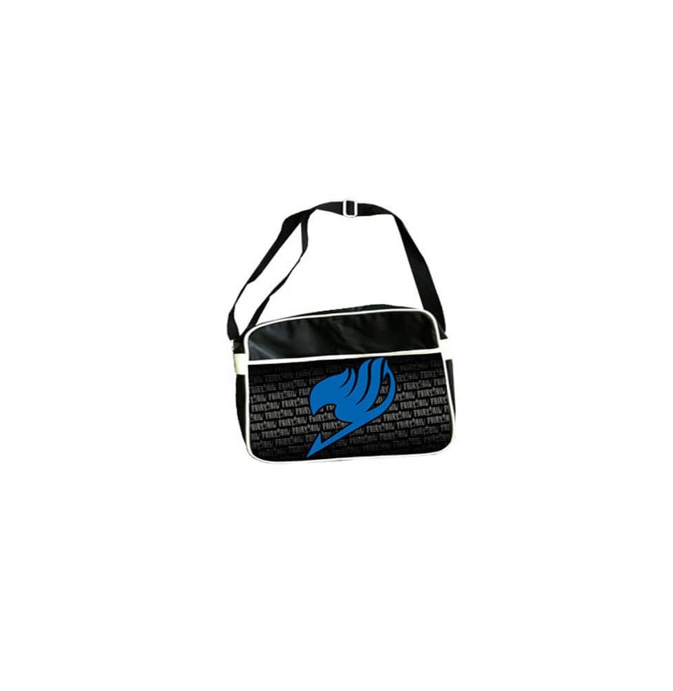 Sac besace - Fairy Tail - Sac Coursier Logo Bleu grand Format