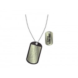 Pendentif - Call Of Duty MW3 - Plaque Militaire