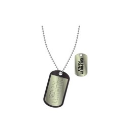 Pendentif - Call Of Duty MW3 - Plaque Militaire